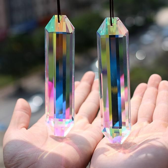 Crystal Sun Catcher Wind Chime Pendant