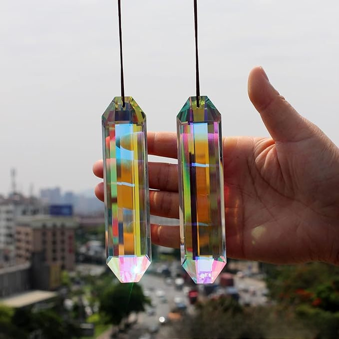 Crystal Sun Catcher Wind Chime Pendant