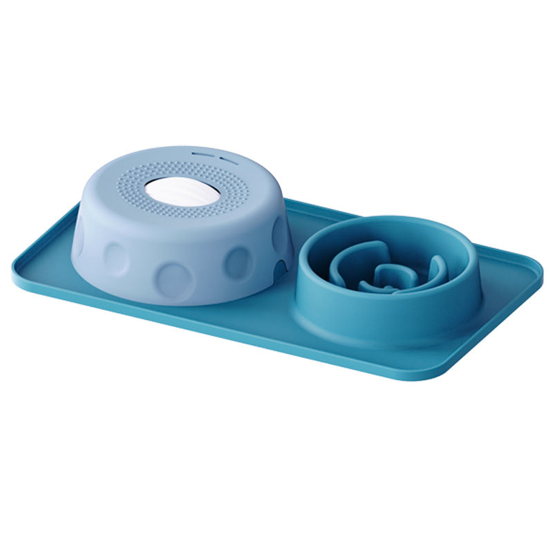 Non-slip pet licking bowl