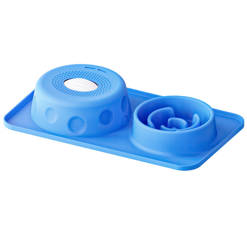 Non-slip pet licking bowl