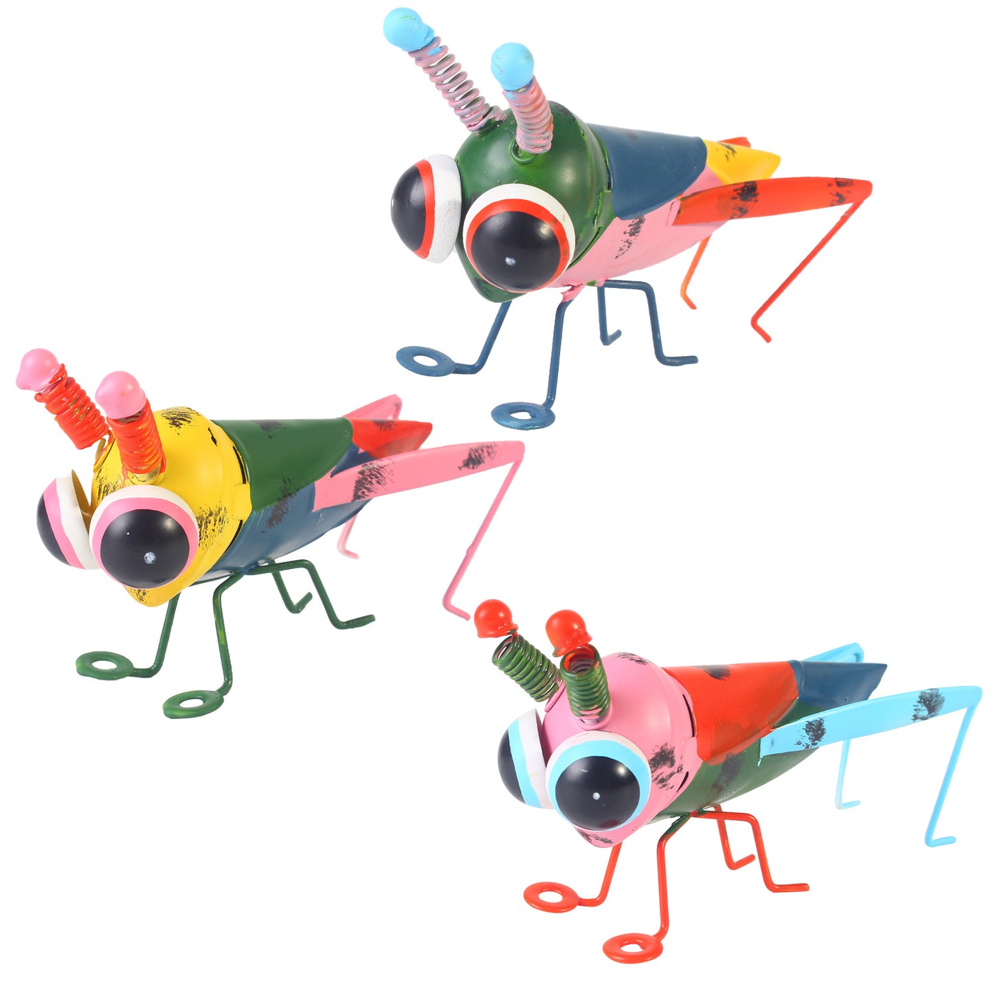 Metal Grasshopper Garden Decoration