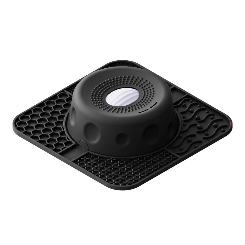 Non-slip pet licking bowl